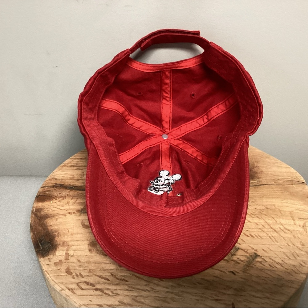 🔴 Mickey Mouse Baseball Hat / Cap - Embroidered w / Rhinestones - Excellent - Picture 5 of 12